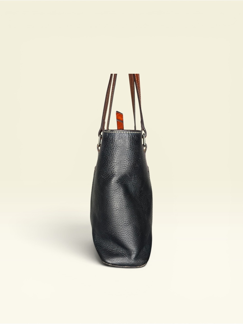 Dooney Black Lexington Zip Tote - Picture 5 of 10